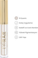 Golden Rose Glaze Liquid No: 10 Quartz Toz Işıltılı Stick Göz Farı