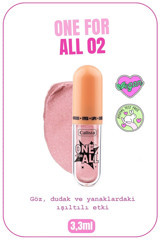 Callista Beauty 02 Pink Cosmos Toz Işıltılı Stick Göz Farı