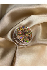 Tolstoy Golden Chocolate Toz Glitter Tekli Göz Farı