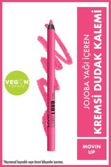 Nyx Professional Makeup Line Loud No:08 Movin Up İnce Mat Dudak Kalemi Fuşya