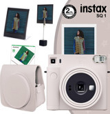 Fujifilm İnstax Sq1 Şipşak Full HD Kompakt Fotoğraf Makinesi Beyaz + 10 Adet Fotoğraf Filmi