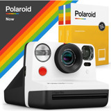Polaroid Now Şipşak Full HD Kompakt Fotoğraf Makinesi Beyaz-Siyah + 10 Adet Fotoğraf Filmi