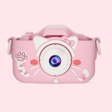 Ikkb 2 inç 5S Mini Full HD Kompakt Dijital Fotoğraf Makinesi Pembe