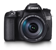 Canon Eos 70D 18-200 mm 4K DSLR Dijital Fotoğraf Makinesi Siyah
