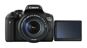 Canon Eos 750D 18-135 mm 4K DSLR Dijital Fotoğraf Makinesi Siyah