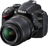 Nikon D3200 18-55 mm Full HD DSLR Dijital Fotoğraf Makinesi Siyah