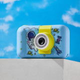 Tuomeng Astronot Şipşak Mini Full HD Kompakt Dijital Fotoğraf Makinesi Mavi