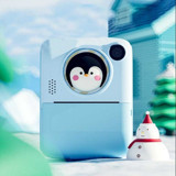 Pazariz Instant Photo Şipşak Mini Full HD Kompakt Dijital Fotoğraf Makinesi Mavi