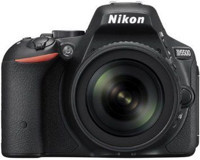 Nikon D5500 18-105 mm Full HD DSLR Dijital Fotoğraf Makinesi Siyah
