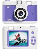 Ikkb M16 Mini Full HD Kompakt Dijital Fotoğraf Makinesi Mor