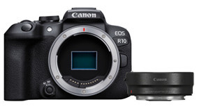 Canon Eos R10 Body 4K Aynasız Dijital Fotoğraf Makinesi Siyah
