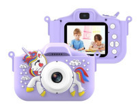 Hallow D12393Pu Mini Full HD Kompakt Dijital Fotoğraf Makinesi Mor