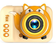 Fairy Fox Mini Full HD Kompakt Dijital Fotoğraf Makinesi Sarı