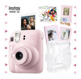 Fujifilm Instax Mini 12 Şipşak Mini Full HD Kompakt Dijital Fotoğraf Makinesi Pembe + 30 Adet Fotoğraf Filmi