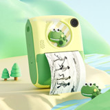 Pazariz Instant Photo Şipşak Mini Full HD Kompakt Dijital Fotoğraf Makinesi Yeşil