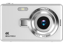 Ikkb Retro Full HD Kompakt Dijital Fotoğraf Makinesi Gümüş