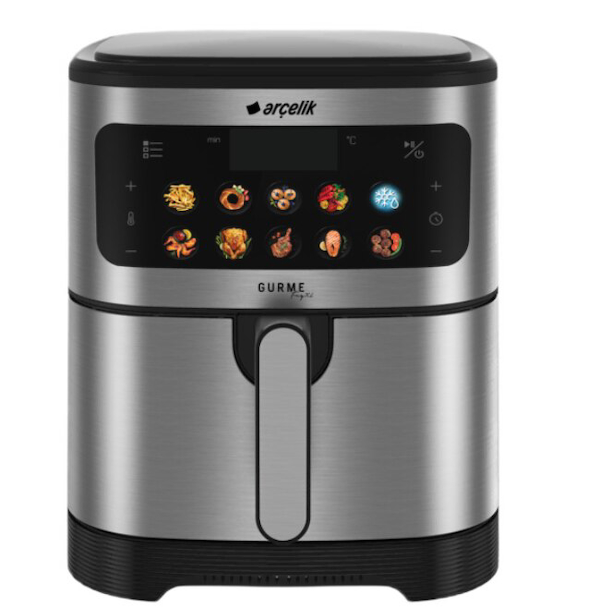 Arçelik FRA 6464 X GurmeFry Airfryer 6.8 lt Yağsız İnox Sıcak Hava Fritözü
