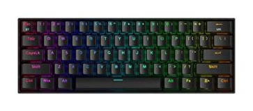 Redragon K530 Pro Draconic Türkçe Q RGB 61 Tuşlu Black Kablosuz Siyah Mekanik Gaming Klavye