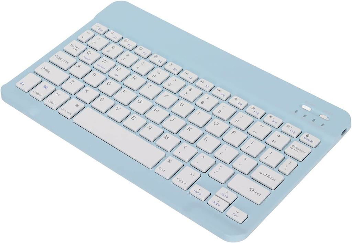 Tcl Nxtpaper 10S Türkçe Q Wireless 80 Tuşlu White Kablosuz Mavi Normal Klavye