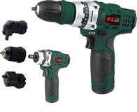 Klpro KLNM1020S 10.8 V 2 Ah Kömürsüz Akülü Vidalama Makinesi