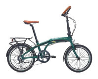 Carraro Flexi Comfort 20 Jant 8 Vites Katlanır Şehir / Tur Bisikleti Siyah-Yeşil