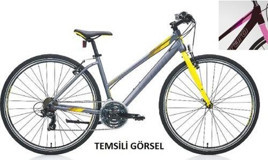 Carraro Sportive 322 21 Vites Şehir / Tur Bisikleti Gri-Sarı