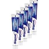 Signal Beyazlatıcı Sistem Naneli Florürlü Diş Macunu 5x50 ml