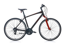 Carraro Sportive 224 28 Jant 24 Vites Şehir / Tur Bisikleti Kırmızı-Siyah