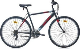 Carraro Active 280 28 Jant 21 Vites Şehir / Tur Bisikleti Gri-Kırmızı-Siyah