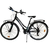 Bianchi Travel 505 28 Jant 21 Vites Şehir / Tur Bisikleti Gri-Siyah-Turkuaz