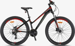 Kron XC 100 27.5 Jant 21 Vites Dağ Bisikleti Kırmızı-Siyah