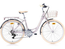 Carraro Juliet 26 Jant 21 Vites Şehir / Tur Bisikleti Krem-Pembe