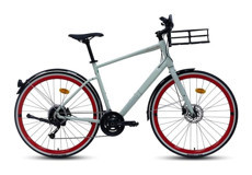 Carraro Commuter 28 Jant 18 Vites Amortisörlü Şehir / Tur Bisikleti Kırmızı