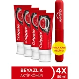 Colgate Optic White Kömürlü Organik Florürlü Diş Macunu 50 x 4 ml