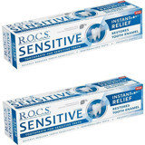 Rocs Sensitive Instant Relief Florürsüz Diş Macunu 2x75 ml