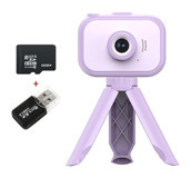 Mengtuo Mini Full HD 2,0 inç Kompakt Dijital Fotoğraf Makinesi Mor
