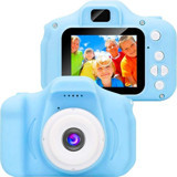 Teknomilla Mini Full HD Kopmakt Çocuk Dijital Fotoğraf Makinesi Mavi