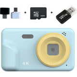 Tuomeng Full HD Kompakt Dijital Fotoğraf Makinesi Mavi