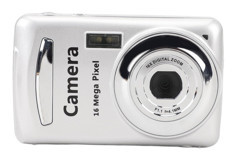 Dpofirs Full HD Kompakt Dijital Fotoğraf Makinesi Gümüş