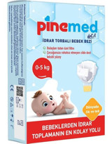 Pinemed Idrar Torbalı Yıkanabilir Göbek Oyuntulu Göbek Oyuntulu Bantlı Bebek Bezi 2'li