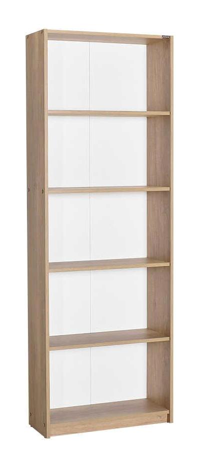 Adore Mobilya Max 5 Bölmeli 5 Raflı Ahşap 58x170x23 cm Tori Kitaplık