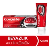 Colgate Optic White Charcoal Kömürlü Organik Florürlü Diş Macunu 12x50 ml