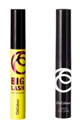 Oriflame OnColour Suya Dayanıklı Mat Pastel Siyah Kalıcı İnce Uçlu Fırça Likit Eyeliner Seti + OnColour Big Lash Maskara