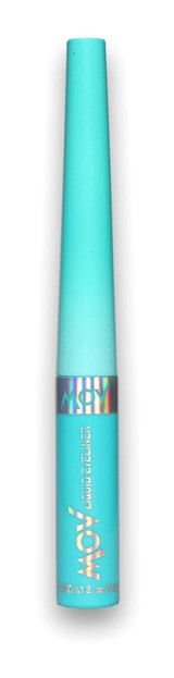 Mov Suya Dayanıklı Parlak Neon Turkuaz Kalıcı İnce Uçlu Keçe Likit Eyeliner