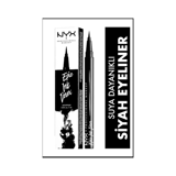 Nyx Waterproof Epic Ink Suya Dayanıklı Mat Siyah Kalıcı İnce Uçlu Keçe Kalem Eyeliner