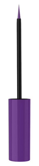 Golden Rose Colered Eyeliner 107 Suya Dayanıklı Mat Neon Mor Kalıcı İnce Uçlu Fırça Likit Eyeliner