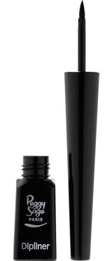 Peggy Sage Mürekkepli Suya Dayanıklı Mat Siyah Kalıcı İnce Uçlu Fırça Likit Eyeliner