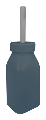 Oioi Pipetli Kulpsuz 6 Ay+ 100 ml Alıştırma Bardağı Gri