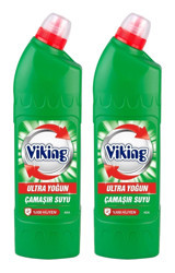 Viking Ultra Yoğun Ada Kokulu Banyo-Mutfak İçin Konsantre Jel Çamaşır Suyu 2x764 ml