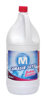 Migros Bahar Esintisi Banyo-Mutfak İçin Sıvı Çamaşır Suyu 4 lt